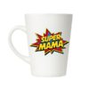 Latte puodelis super mama su spauda ir užrašu "Super mama", puodelis mamai, latte puodelis mamai, latte puodelis su užrašu, latte puodelis su nuotrauka, manodovanos.lt, latte puodelis mamos dienai, susikurk pats puodelį, personalizuoti puodeliai, keramikinis puodelis, keramikiniai puodeliai,