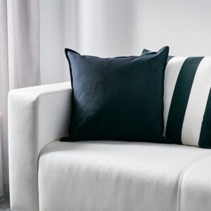 Dekoratyvinė pagalvėlė “Cosy” 50 cm, pagalvėlė su spauda, pagalvėlė su nuotrauka, pagalvėlė su užrašu, manodovanos.lt, juoda pagalvė,