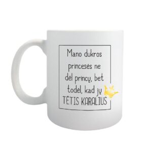puodelis teciui, tevo dienos, dovana teciui