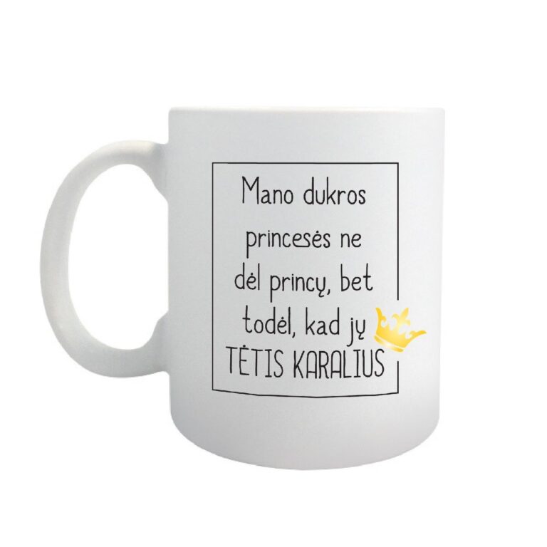 puodelis teciui, tevo dienos, dovana teciui