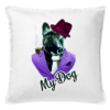 Dekoratyvinė medvilninė pagalvėlė "Dog In Fashion" 50 cm, Manodovanos.lt, susikurkite savo dovaną