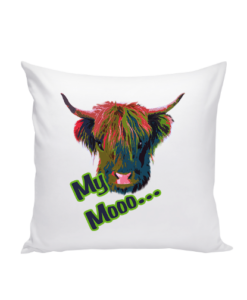 Dekoratyvinė medvilninė pagalvėlė "My Moo Pillow" 40 cm, Manodovanos.lt, susikurkite savo dovaną