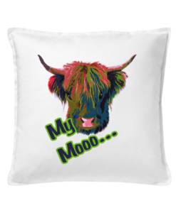 Dekoratyvinė medvilninė pagalvėlė "My Moo Pillow 2" 50 cm, Manodovanos.lt, susikurkite savo dovaną