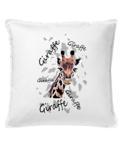 Dekoratyvinė medvilninė pagalvėlė "Giraffe Pillow" 50 cm, Manodovanos.lt, susikurkite savo dovaną