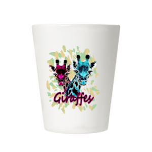 Latte kavos puodelis 