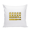 Dekoratyvinė medvilninė pagalvėlė "Wash&Care yellow" 40 cm, Manodovanos.lt, susikurkite savo dovaną