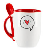 Universalus puodelis kavai ar arbatai Meilė galvoje