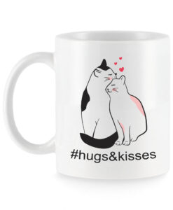 Universalus puodelis kavai ar arbatai Hugs and kisses