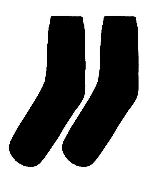 Vyriškos juodos kojinės