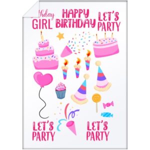 Laikinos tatuiruotės Happy birthday