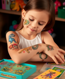 Vaikiškos laikinos tatoo