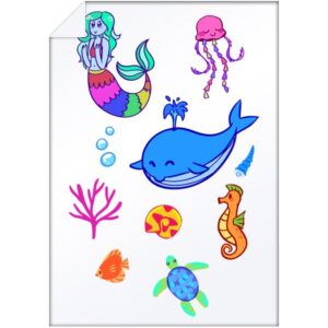 Laikinos tatuiruotės Undinėlės