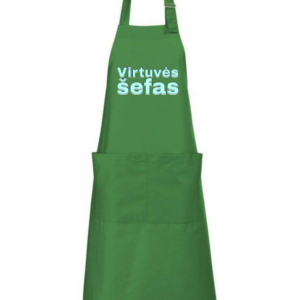 Prijuostė su spauda Virtuvės šefas