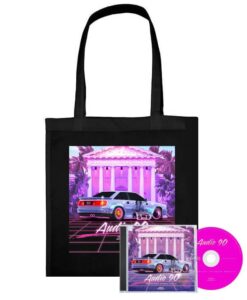 Rinkinys Audio 90 - Tomo Augulio CD ir krepšys su albumo simbolikos spauda