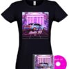 Rinkinys Audio 90 - CD ir moteriški marškinėliai su spauda