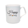 Elegantiško stiliaus puodelis "Happy morning " 350 ml