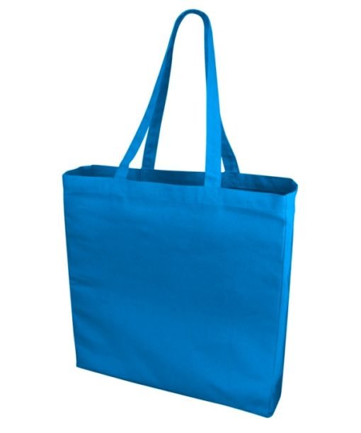 Mėlynas daugkartinio naudojimo krepšys su pagrindu Odessa