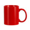 Klasikinis keraminis raudonas puodelis