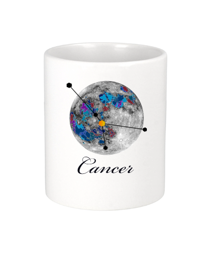 Universalus keraminis puodelis "Vėžio žvaigždynas" 350 ml (FPD), Manodovanos.lt, susikurkite savo dovaną