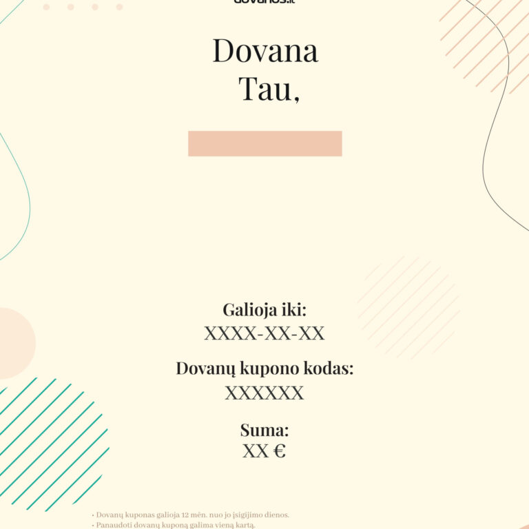 Dovanų kuponas