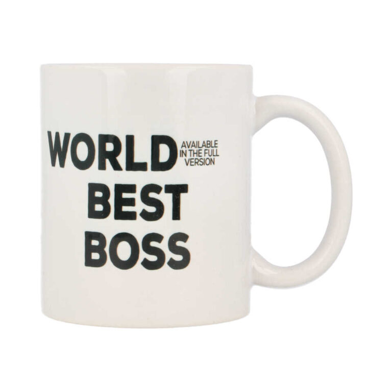 Keraminis puodelis “Best boss” 350 ml