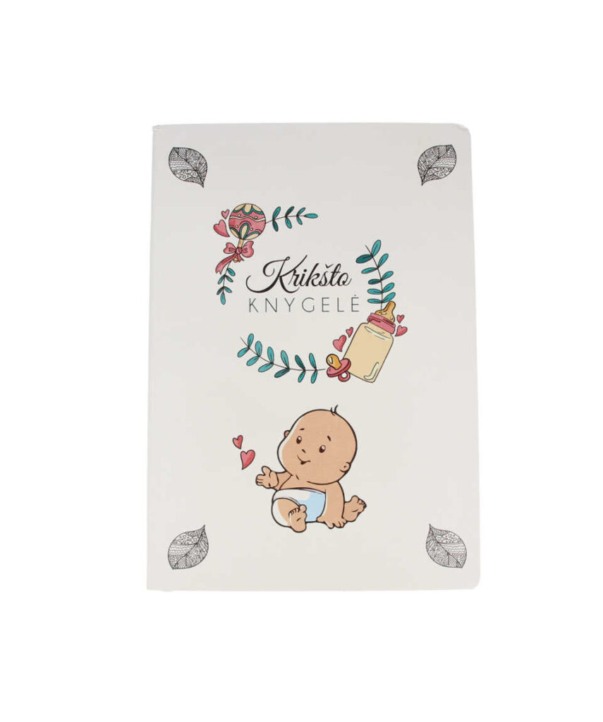 Krikštynų palinkėjimų knyga "Krikštas"