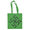 Medvilninis pirkinių krepšys "Perkūnas" kelly žalia