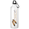 Aliumininė gertuvė "Batelis ir Pelenė" 770 ml balta