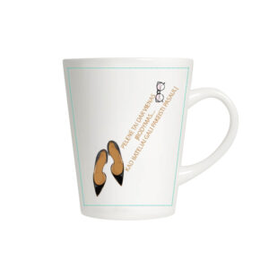 Latte formos puodelis 
