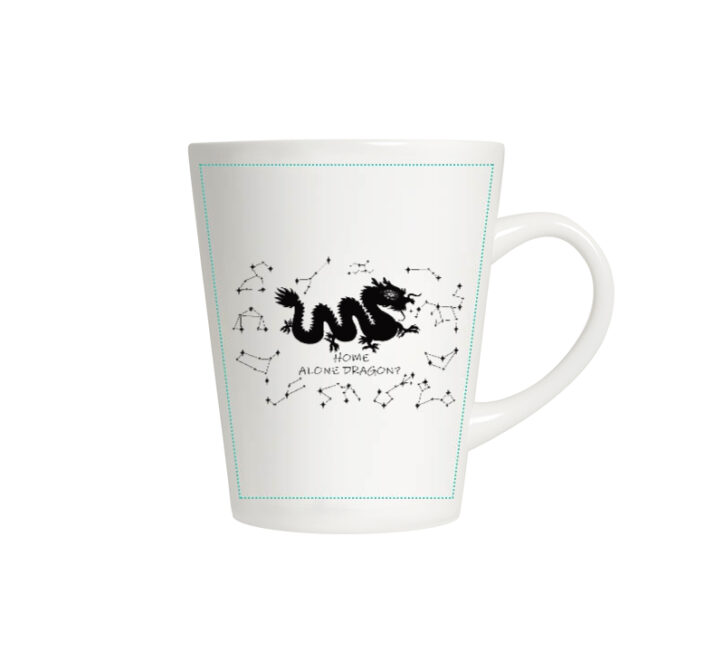 4521 latte formos puodelis drakono zvaigzdynas 360 ml balta