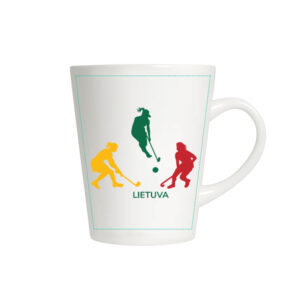 Latte formos puodelis 