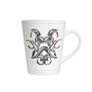 Latte formos puodelis 
