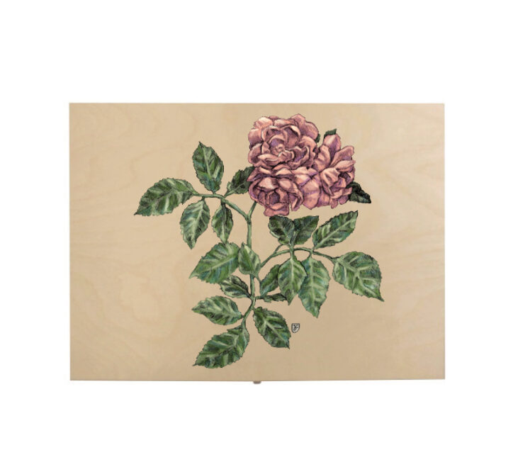 1265 medine deze royal rose naturalus sviesus medis