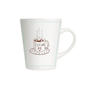 Latte formos puodelis 