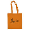 Medvilninis pirkinių krepšys "Markas" oranžinė