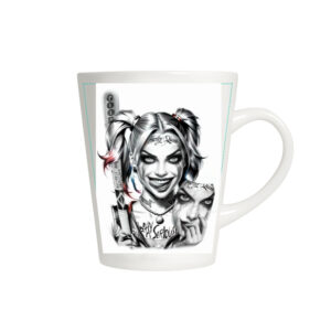 Latte formos puodelis 