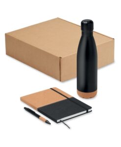 Davanų rinkinys Cadeau su gertuve užrašine ir rašikliu