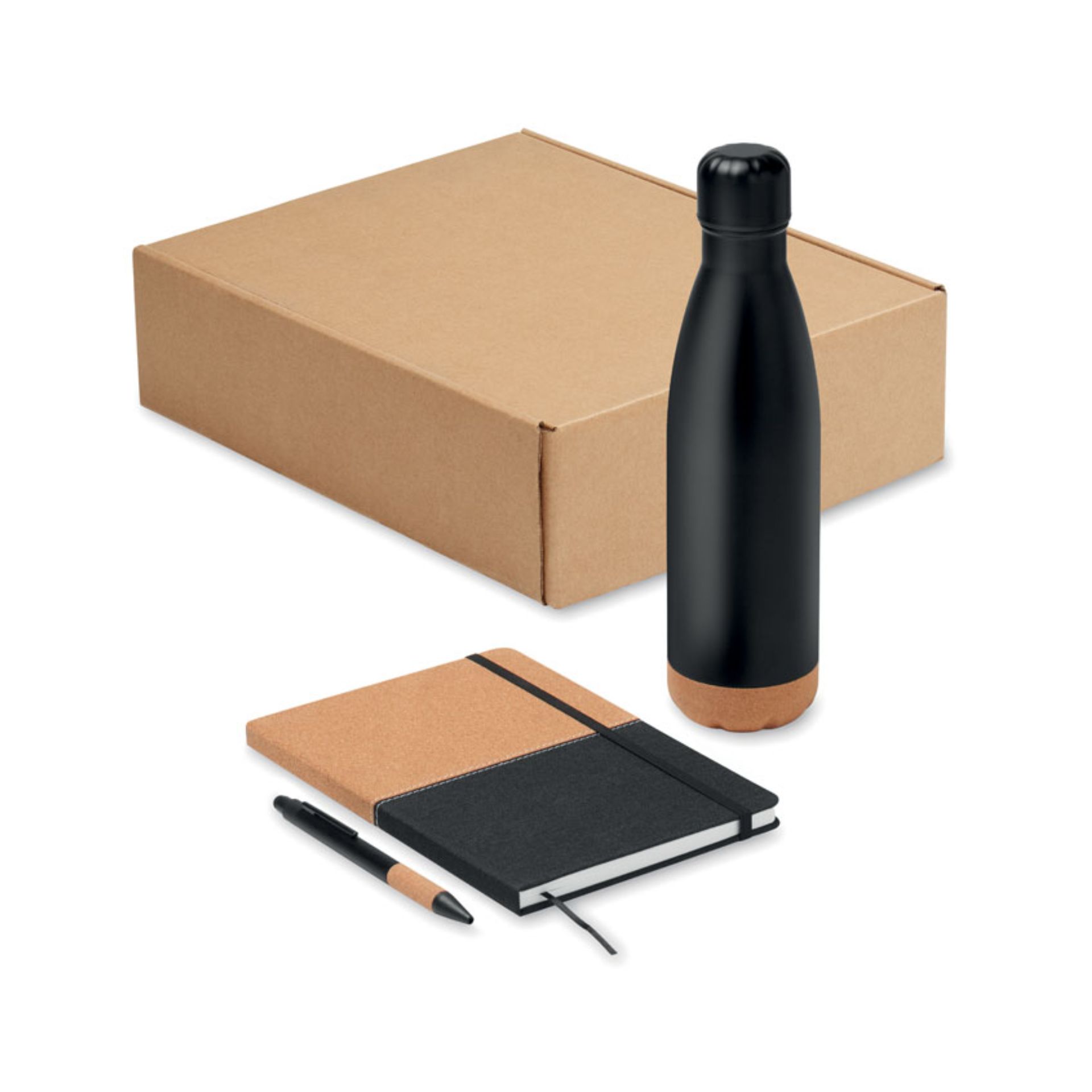 Dovanų rinkinys “Cadeau” 1 Davanų rinkinys Cadeau su gertuve užrašine ir rašikliu