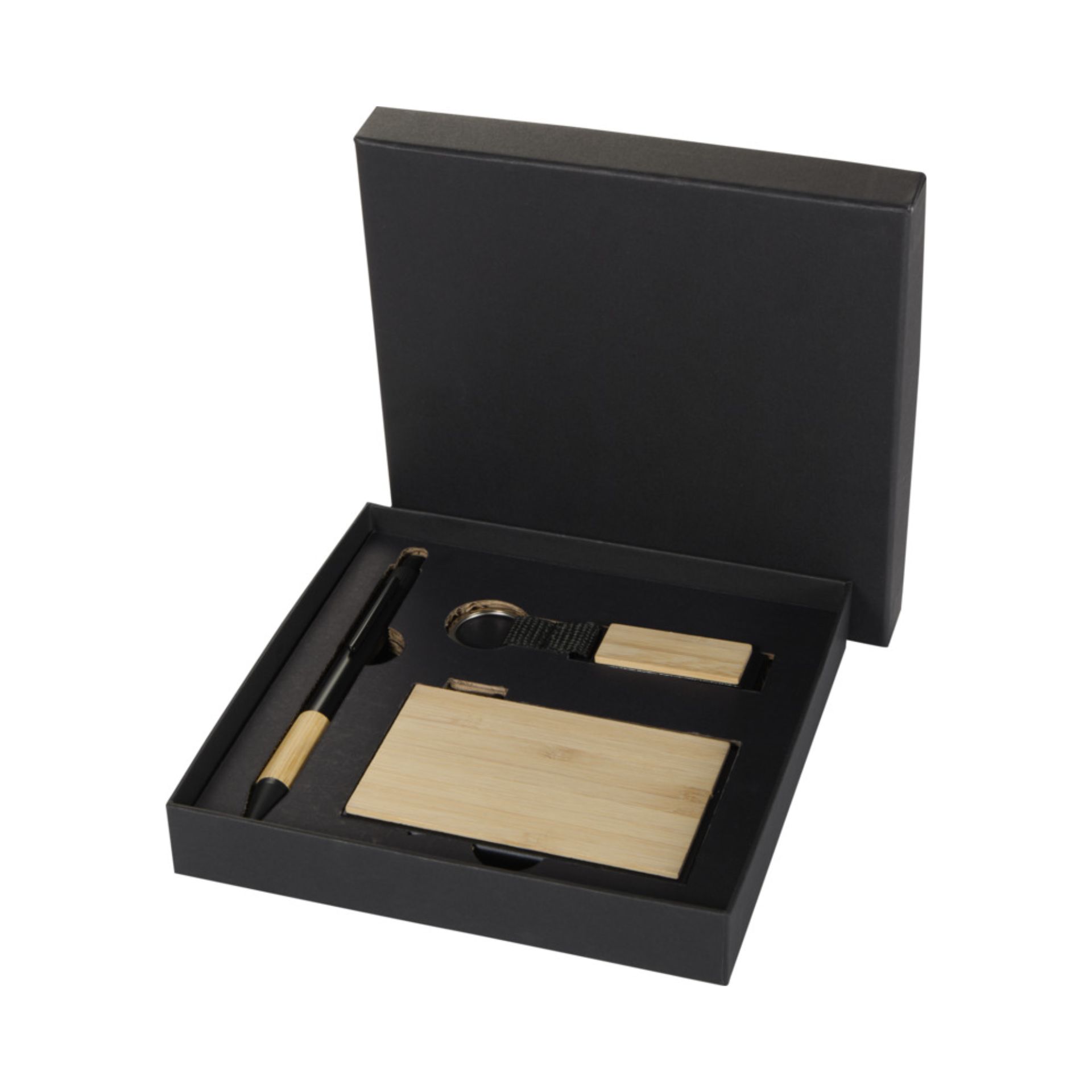 Dovanų rinkinys „Minka“ 1 Dovanų rinkinys "Minka" su tušinuku, pakabuku ir kortelių dėklu.