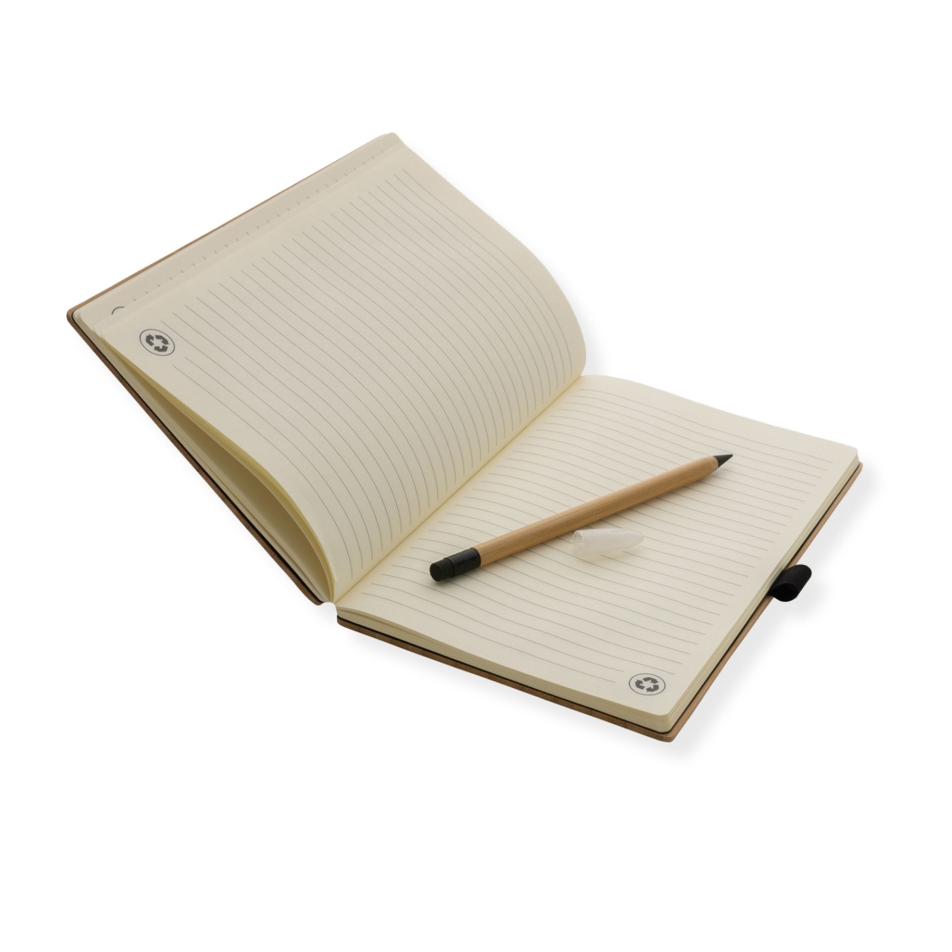 Bambukinė užrašinė “Bamboo” su „amžinu“ pieštuku 3 Bambukinė užrašinė “Bamboo” su „amžinu“ pieštuku bei galimybe personalizuoti