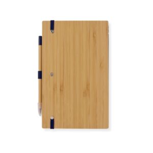 Bambukinė užrašinė “Bamboo” su „amžinu“ pieštuku bei galimybe personalizuoti