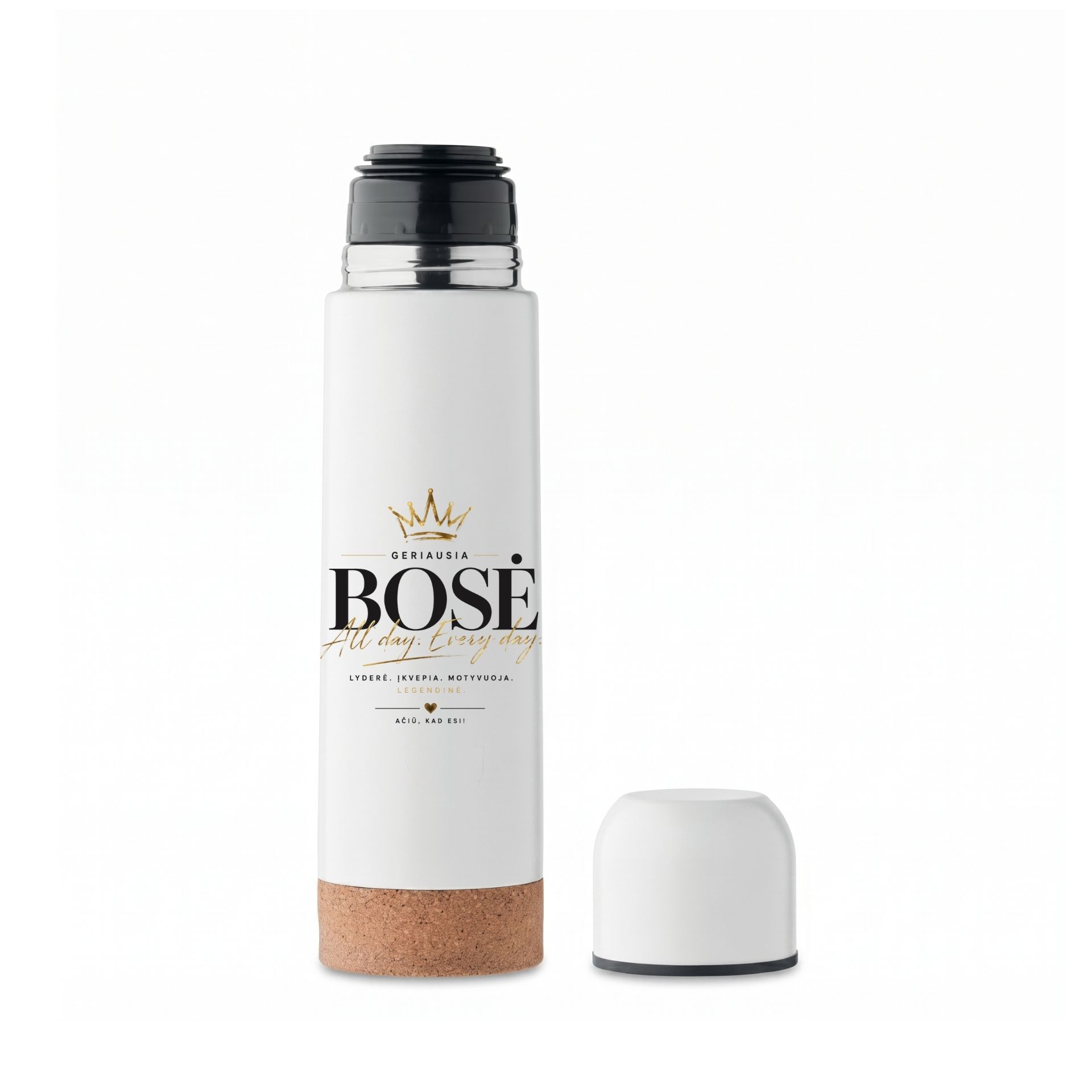 Termogertuvė "Geriausia bosė" 500 ml 2 Termogertuvė Geriausia bosė – dovana bosei